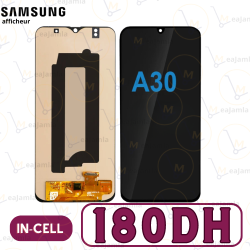 Afficheur In-Cell pour Samsung Galaxy A30 - 180 DH